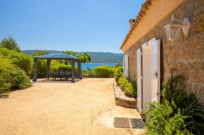 Maison de 2 chambres a Isolella Pietrosella a 100 m de la plage avec vue sur la mer jardin clos et wifi